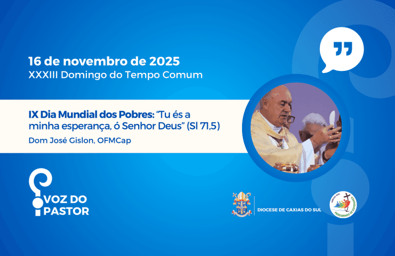 Foto de capa da notícia IX Dia Mundial dos Pobres: “Tu és a minha esperança, ó Senhor Deus” (Sl 71,5)