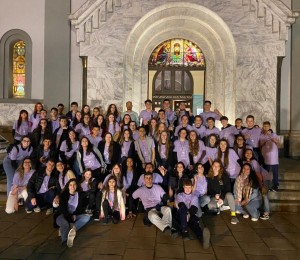 Grupo Nova Geração, da Paróquia de Lourdes, reúne 65 jovens no seu retiro anual